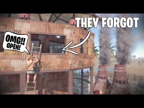 HUNTING WEAK RICH BASES !! Doors Open to MAIN - Rust