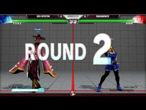 VS WEEKLY 3/25/16 - WINNERS R2 - SWAGNEMITE (F.A.N.G) vs. RED SPECTRE (KARIN) - STREET FIGHTER V