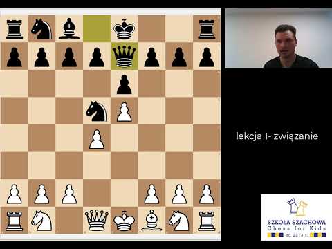 Szkoła Szachowa Chess For Kids - trener IM R.Gajek lekcja 1- związanie
