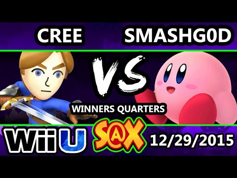 S@X 130 - Cree (Villager, Sword Fighter) Vs. HE | SmashGOD (Kirby) SSB4 WQ - Smash Wii U - Smash 4