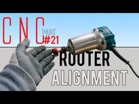 First DIY CNC build (part 21) - Aligning the spindle without guages