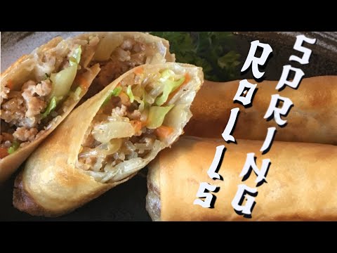 Glass Noodle Spring Rolls | Super Crispy Japanese-Style Harumaki 🥢🔥