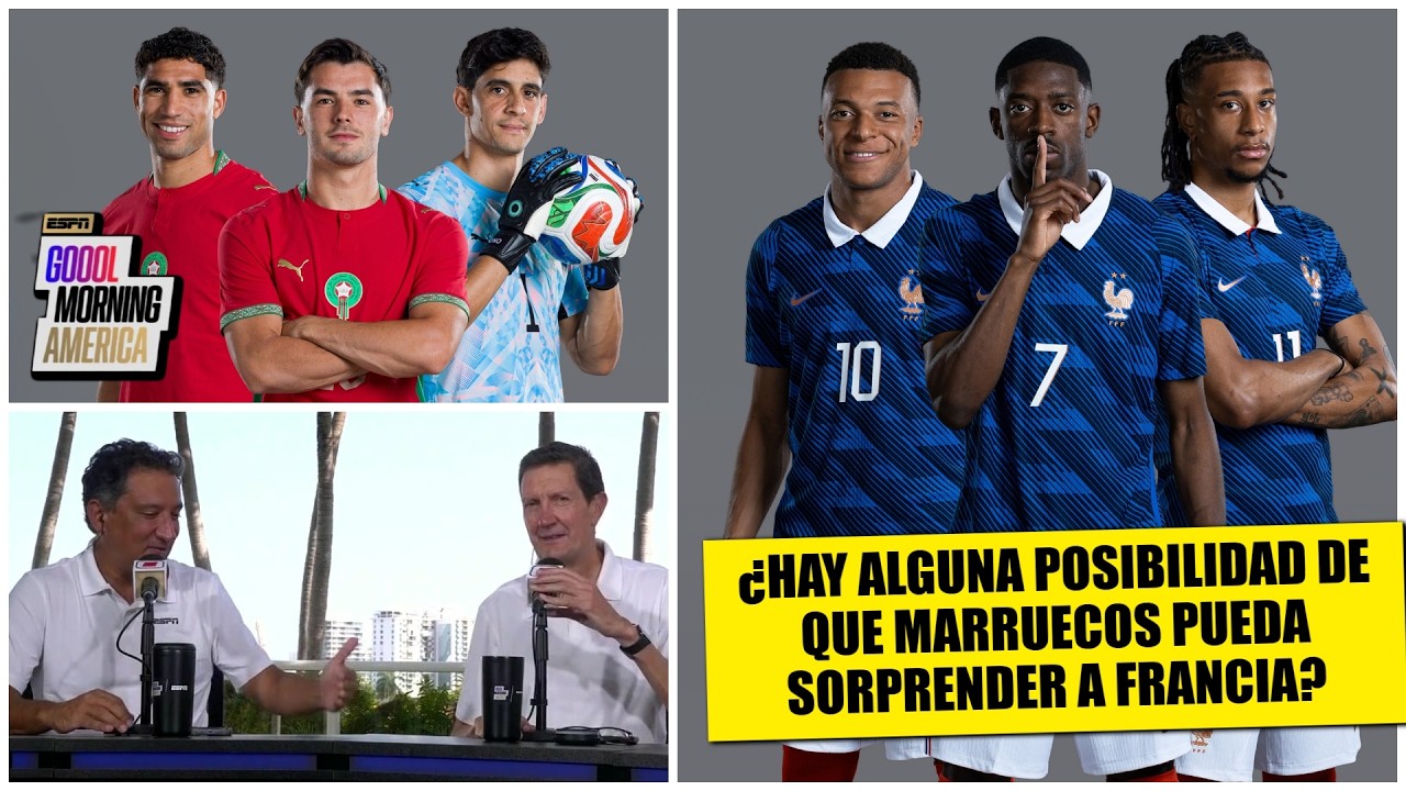 FRANCIA vs MARRUECOS: Mbappé, Olise y Dembélé tienen pinta de CAMPEONES DEL MUNDIAL | Goool Morning