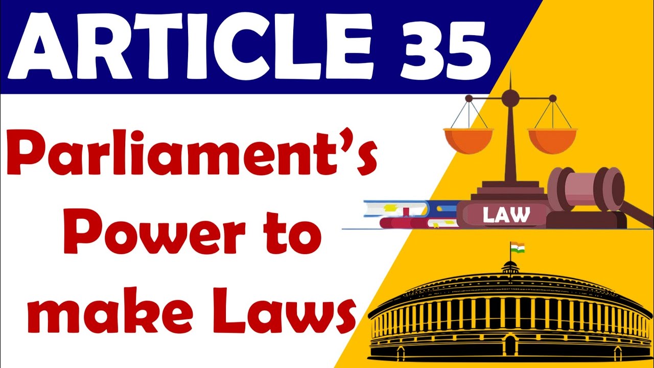 Video explanation of Article 35 and the Right to Property in India