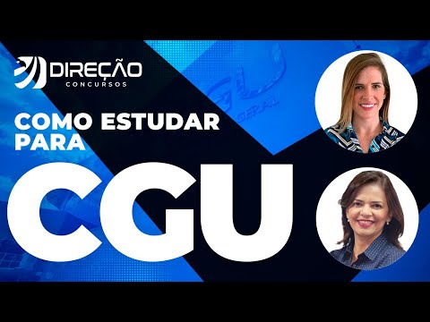 Concurso CGU: como estudar?