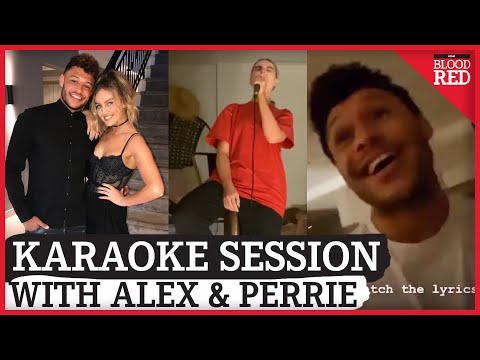 Alex Oxlade-Chamberlain Interrupts Little Mix Girlfriend Perrie Edwards' Karaoke Session