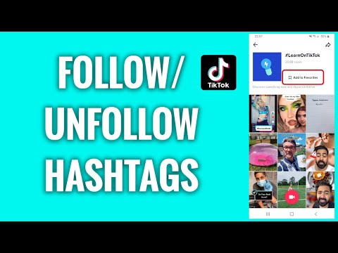 How To Follow And Unfollow Hashtags On TikTok