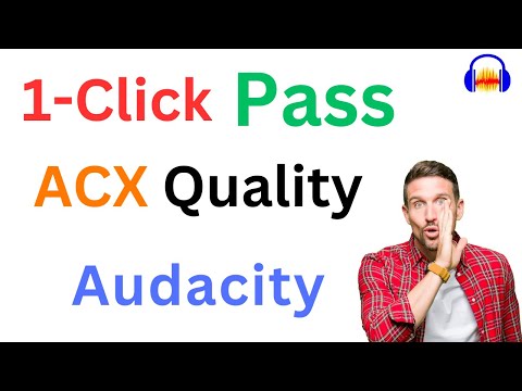 Make your voice recording pass ACX check in 1-click