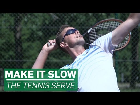 The Tennis Serve - Make It Slow - BBC Brit