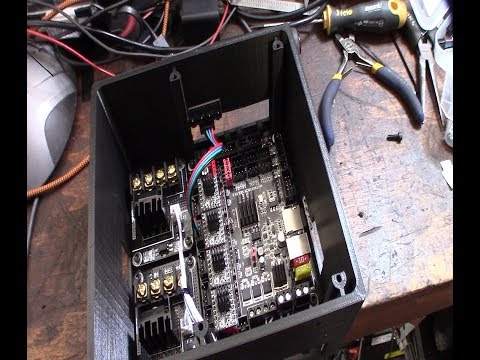 Bigtreetech BIQU SKR 1.3 TMC2208 BLtouch Marlin 2.0 board installation and first print