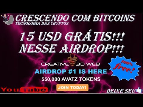 AIRDROP DANDO 15 USD(57 REAIS)EM TOKENS NESSE AIRDROP!!!