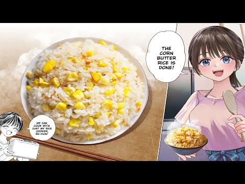 Rice Cooker Buttered Corn Rice Easy & Tasty Recipe from Set It & Forget It Manga