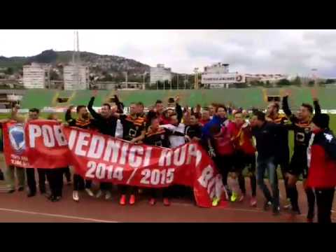 Slavlje Olimpica nakon finalne utakmice Kupa BiH