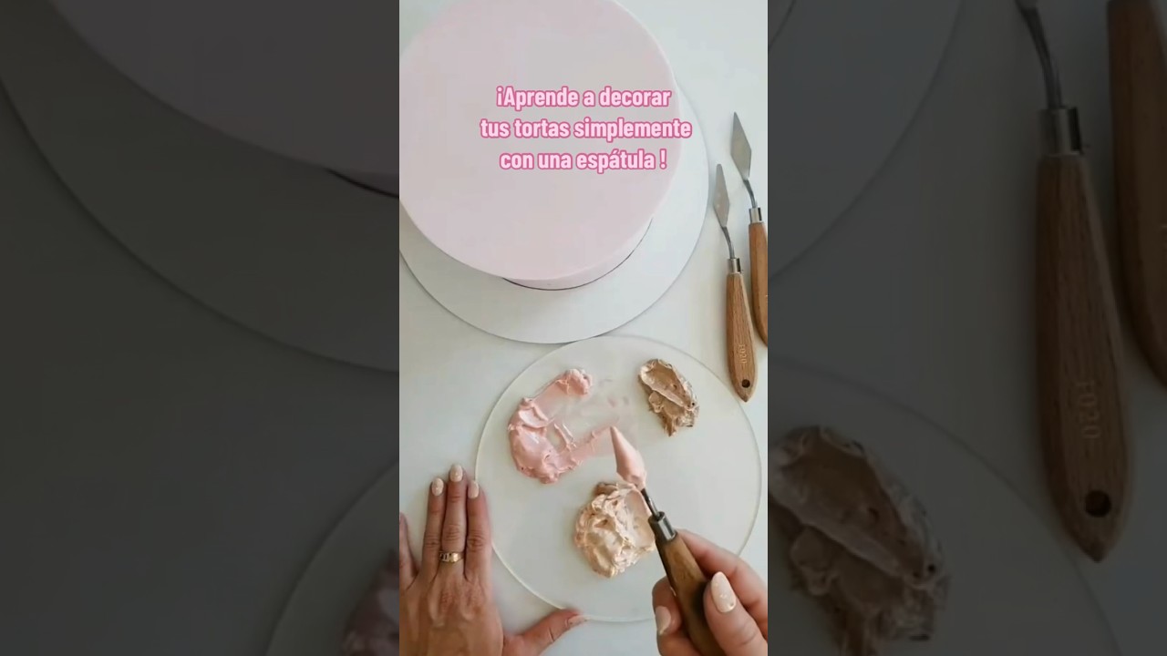 🍰✨ ¡La magia de la espátula!