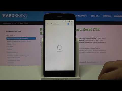 Cómo restaurar preferencias de aplicaciones en ZTE Blade V8 Lite - restablecer aplicaciones