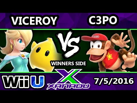 S@X 157 - Viceroy (Rosalina) Vs. C3PO (Diddy) SSB4 Tournament - Smash Wii U - Smash 4