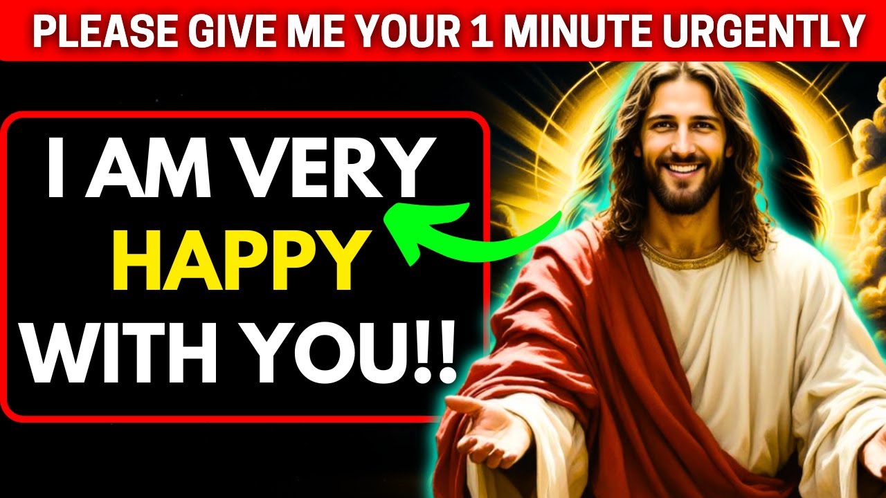 GOD SAYS- "I AM VERY HAPPY WITH YOU - GIVE ME YOUR 1 MIN"👆God Message Today~ Gods Message Now👆EP 173