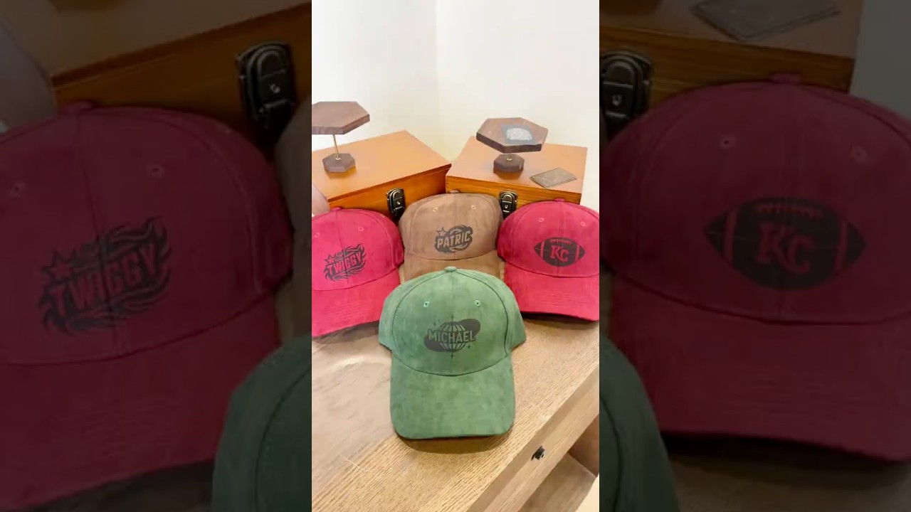 Customize Baseball Caps with xTool in Seconds! Ideal for personalized gifts or small businesses!