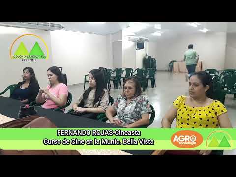 Fernando Rojas - Cineasta Curso de Audio Visuales y Cine en bella Vista