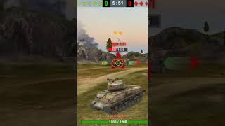 #ww2 #tank #american #sherman vs #tigertank #worldoftanks #tankbattle #blitz #gameplay