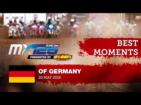 EMX125 Presented by FMF Racing Race1 Best Moments - Round of Germany 2018 #motocross