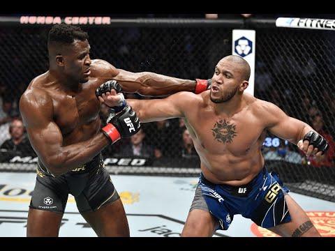 Francis Ngannou vs Ciryl Gane Highlights || ((The Predator)) vs ((Bon Gamin))