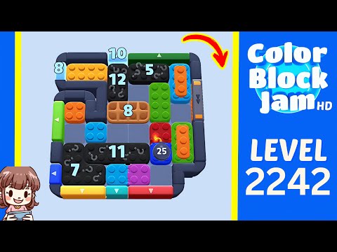 Color Block Jam Level 1335 (2242) Solution Walkthrough