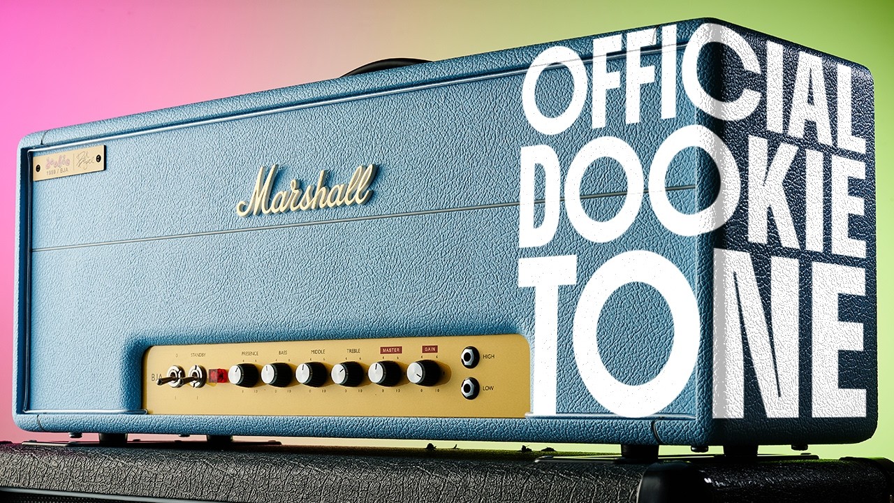Marshall 1959BJA Billie Joe Armstrong demo: Green Day's Dookie-modded tone in a master volume Plexi! - YouTube