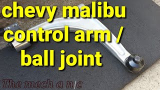 04 - 08 chevy malibu lower ball joint / control arm