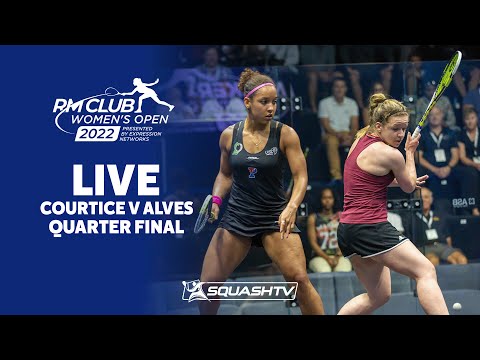 Courtice v Alves - RMClub Women's Open 2022 - Quarter Final