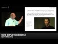 CppCon 2014: Bjarne Stroustrup "Make Simple Tasks Simple!"
