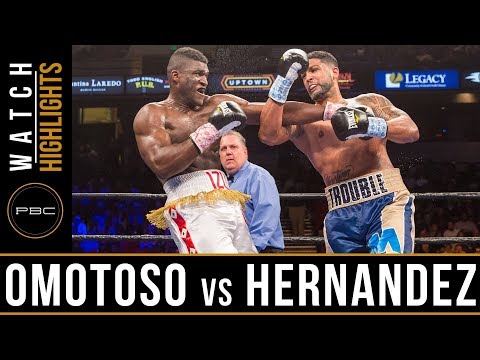 Omotoso vs Hernandez HIGHLIGHTS: December 15, 2017 - PBC on FS1