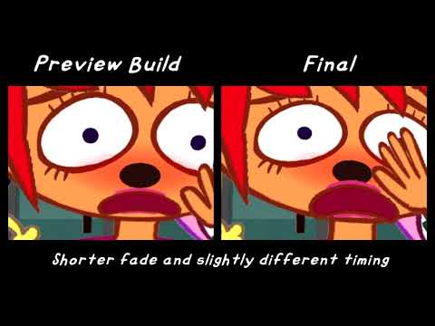 Minor Cutscene Differences in Um Jammer Lammy Prototype (Jan 22, 1999)