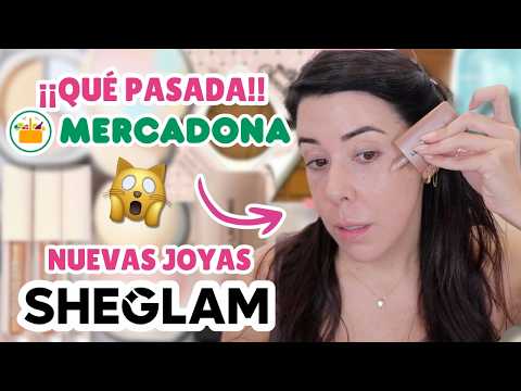 MERCADONA me has SORPRENDIDO .. JOYITAS de SHEGLAM | Probando novedades low cost