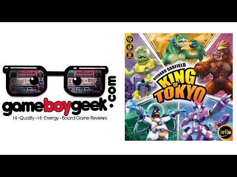 King of Tokyo (2nd ed.) Review with the Game Boy Geek