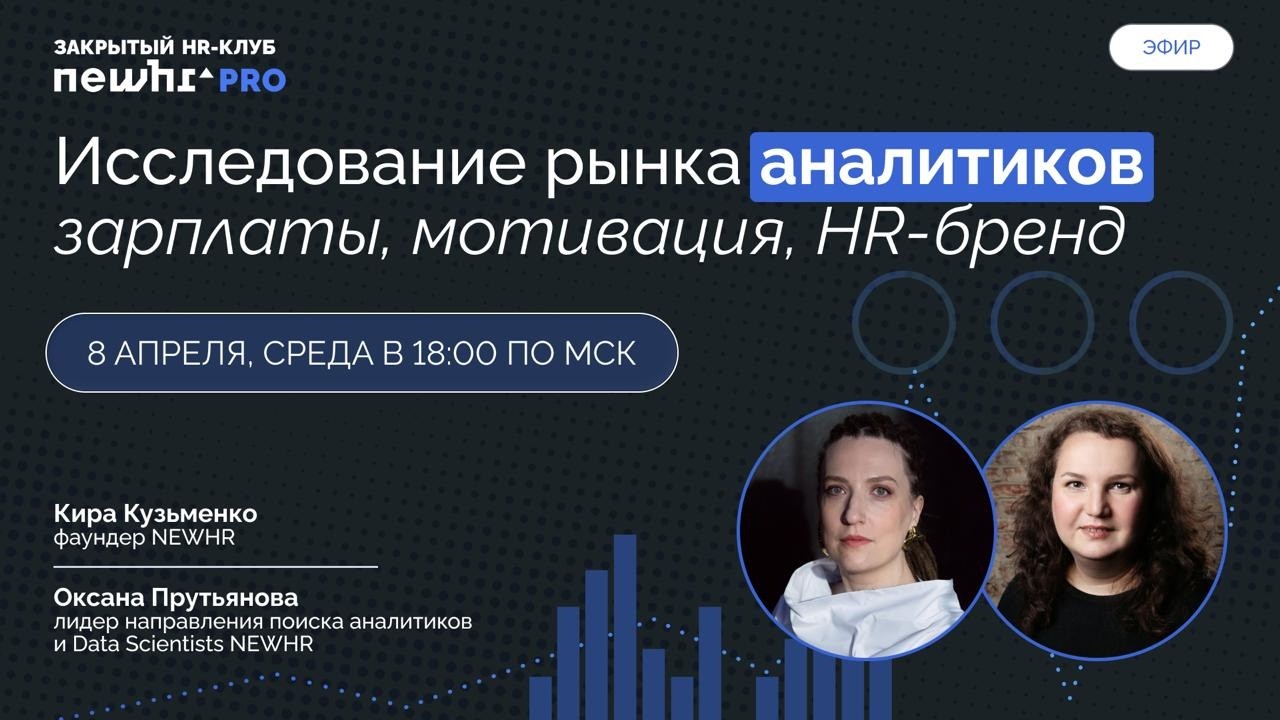 Результаты исследования рынка аналитиков