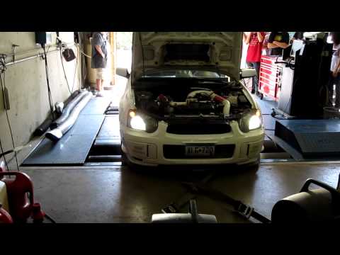 2004 Subaru WRX STi dyno 526whp 470 wtq's s366