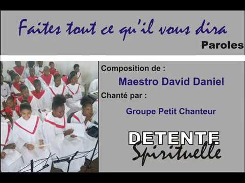 Faites tout ce qu'il vous dira 