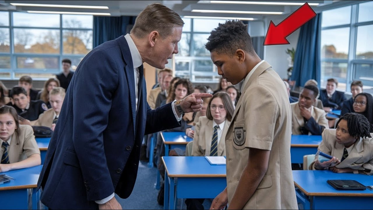 Espulsione bambino fattoria nero dalla scuola—Il mattino dopo, l'elicottero nonno atterra scuola!