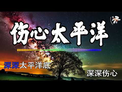 【KARAOKE】💧 伤心太平洋 - 半噸兄弟💧 Shang Xin Tai Ping Yang Lyrics 歌词【一波还未平息　一波又来侵袭　茫茫人海狂风暴雨】【动态歌词】【赖K歌】