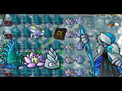 Plants vs Zombies Fusion 2.7 Adventure Extra Max Difficulty: Snow Queen Mini Boss