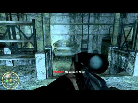 Call of Duty 5: Reznov says nice Noscope! Easter egg