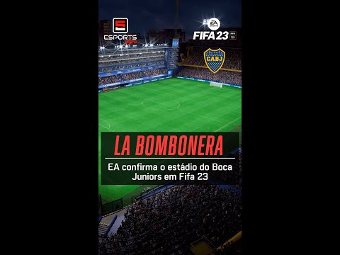 FIFA 23 TERÁ 105 ESTÁDIOS LICENCIADOS, INCLUINDO 'LA BOMBONERA' #Shorts