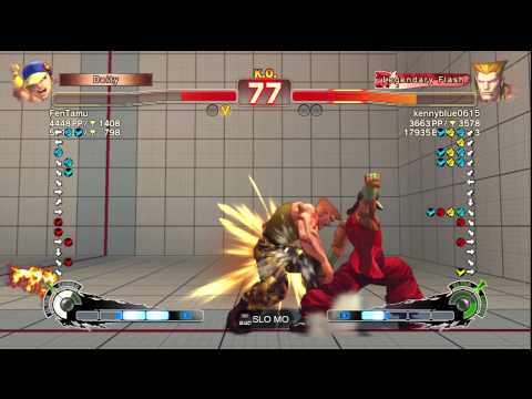 SSF4 AE Ver. 2012: FenTamu [Yun] vs. kennyblue0615 [Guile] - PSN Ranked Matches