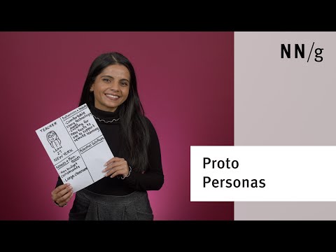 Proto Personas (Video) - NN/G