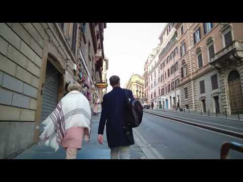 ROME  Italy Colosseum to Termini Train Station