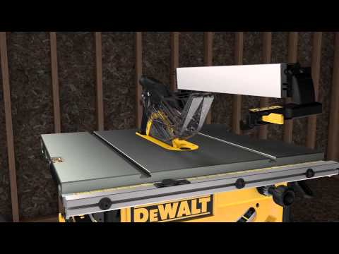 The Details on DEWALT's New Jobsite Tablesaws