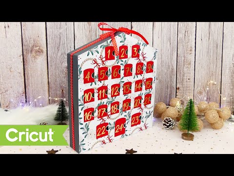 Calendario dell'Avvento con Cricut maker - Cricut Tutorial #29