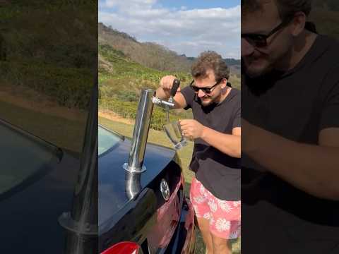 This Car Has a Secret Beer Tap!
