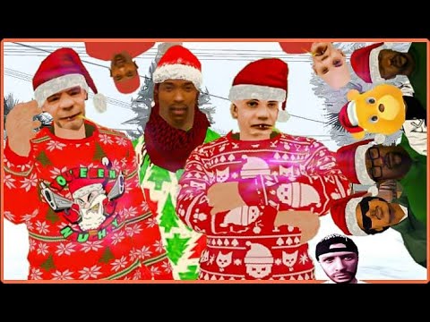 Cj pasa la navidad con sus amigos - GTA San Andreas Loquendo ( Especial navidad 2020)